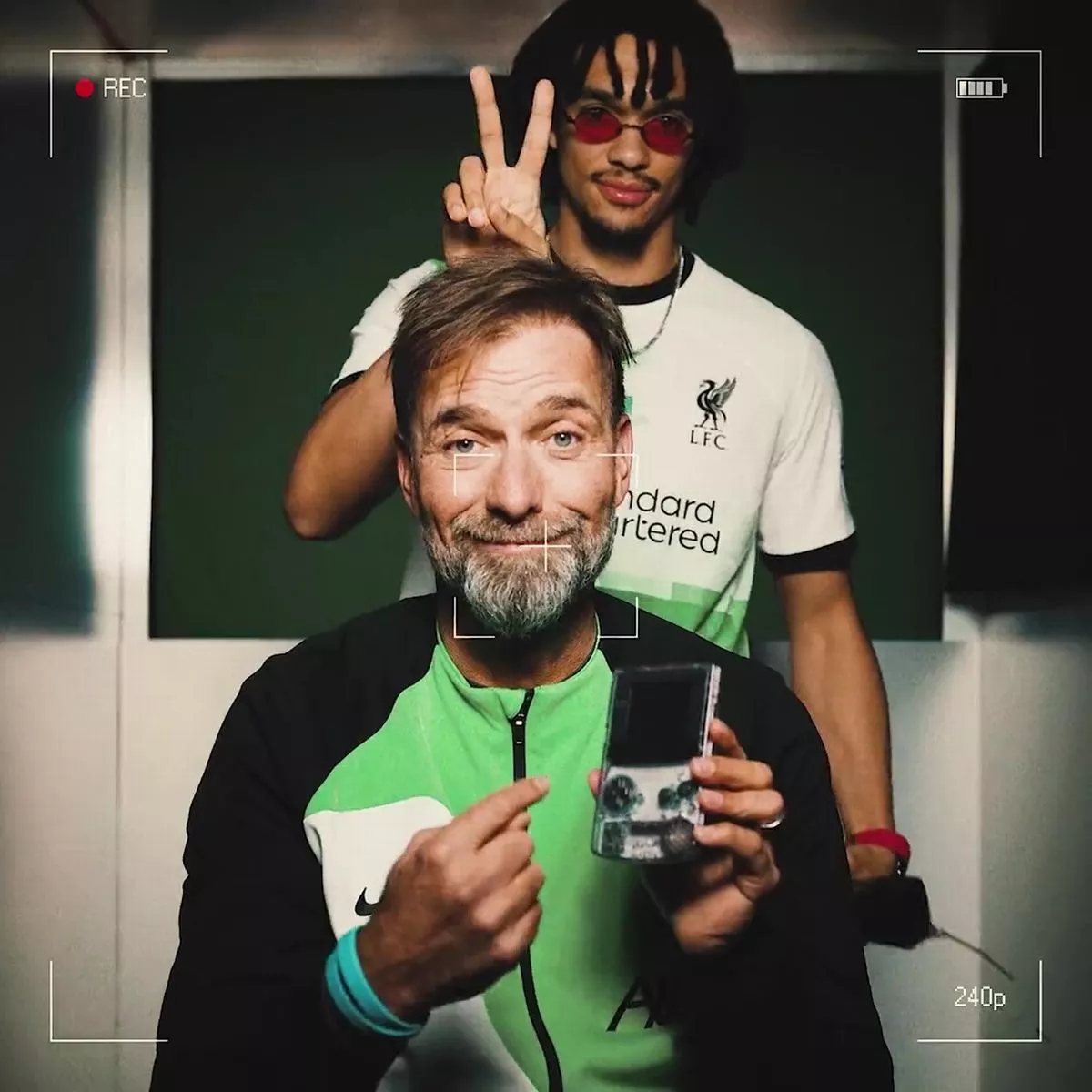 Jurgen Klopp in Liverpool's new away kit 2023/24