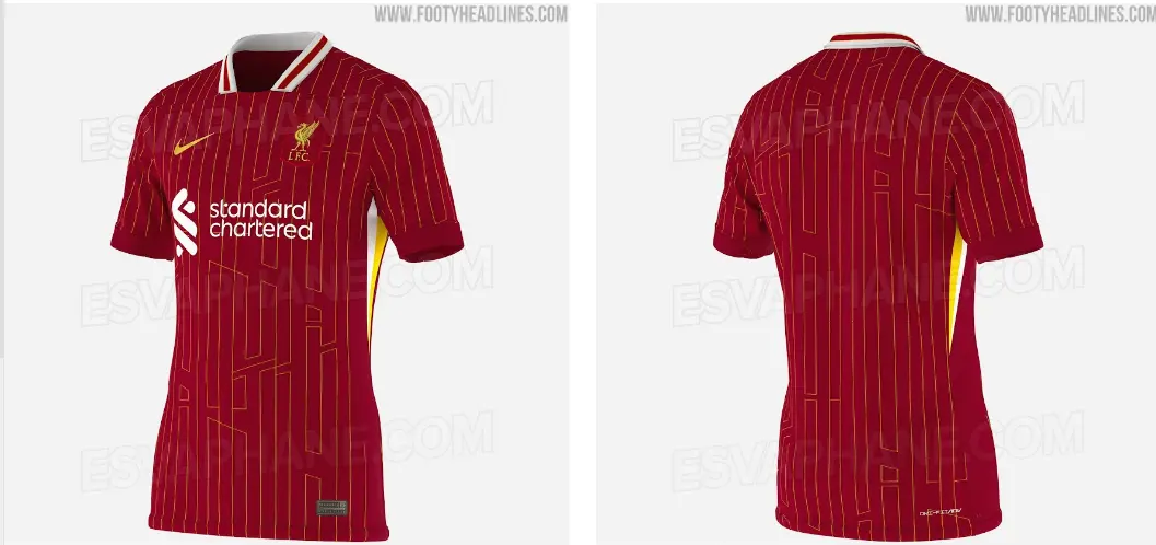 Liverpool 2024/25 Home Jersey (Leaked)