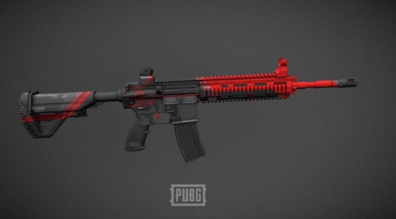 M416 gun in PUBG